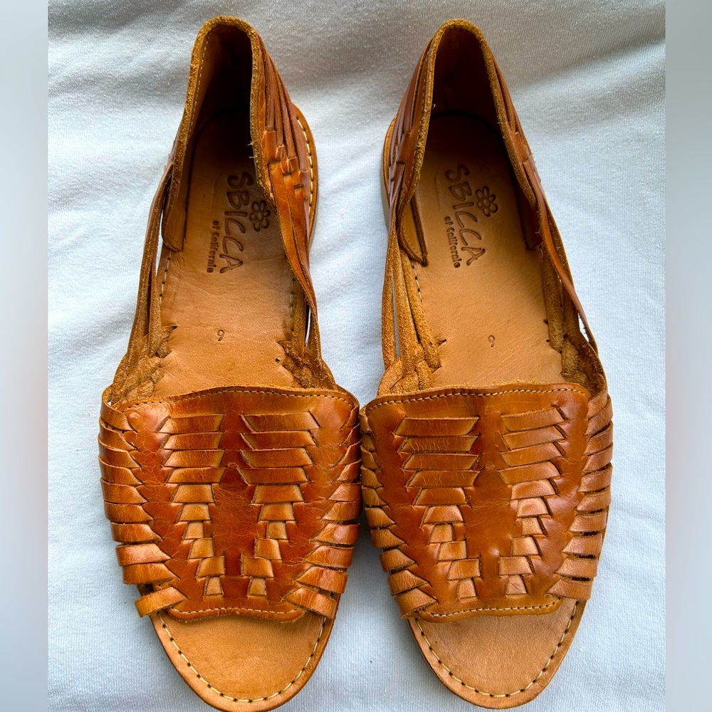Sbicca Leather Heritage Husrache Sandal